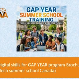 Digital skills for GAP YEAR program