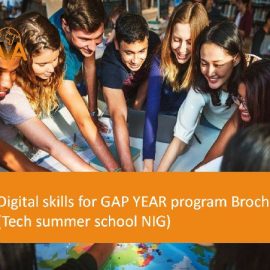Digital skills for GAP YEAR program